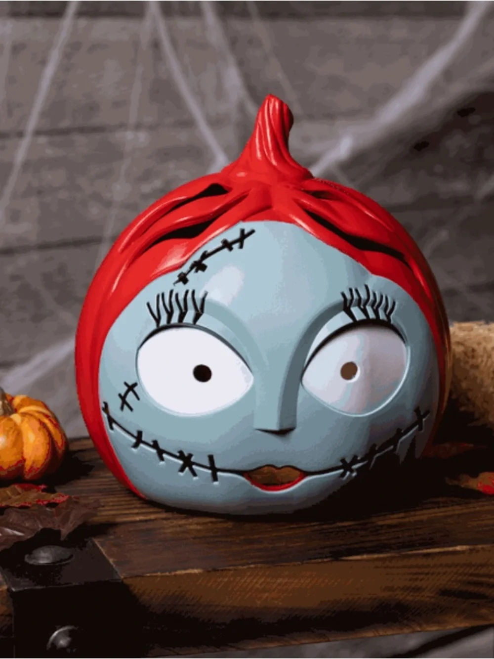 Nightmare Before Christmas Sally Light Up Pumpkin Decoration